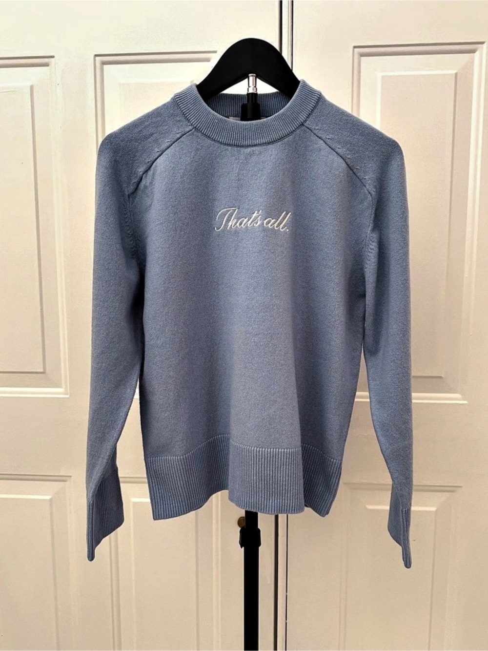 The Devil Wears Prada Grayson/Threads Crew & Scoop Necks Blue Size XS